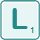 l is 1