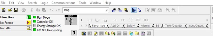 Figure 1 - RSLogix 5000 PLCÂ Programming | PLCÂ User Interface