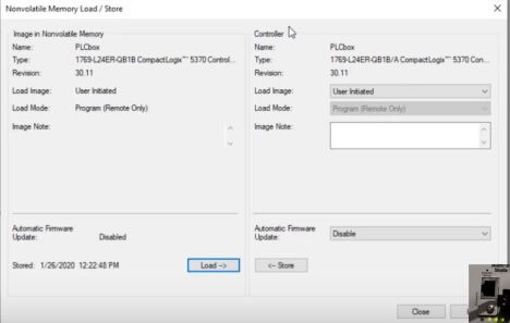 SDCardCompactLogixPLCprogrammingLoadStore