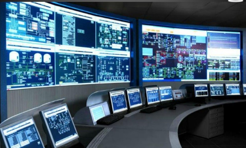 PLC Programming - SCADA System Control Room