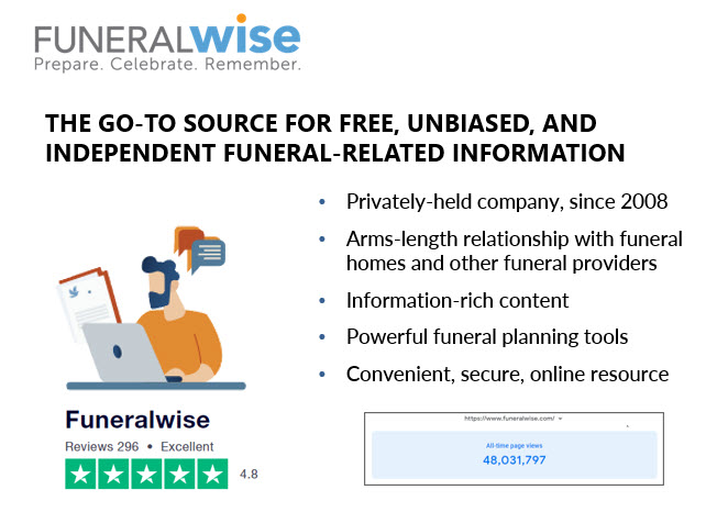 Funeralwise, an independent, unbiased resource.