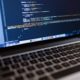 php coding in laptop display