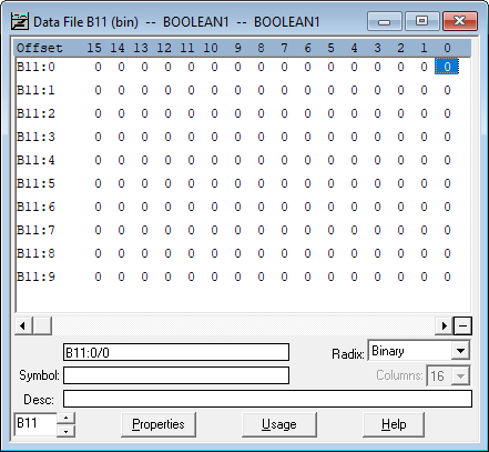 RSLogix 500 - Cross-referencing Array of Booleans